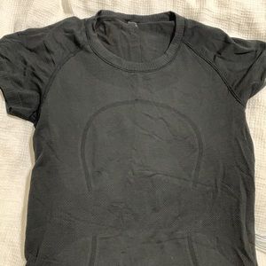 Lululemon Swiftly Tech Black Short Sleeve Top